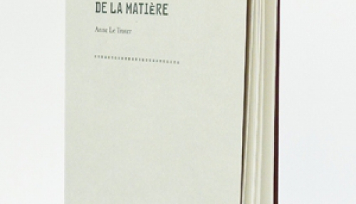 Couverture du livre d'Anne LE TROTER