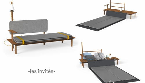Projet "Les invités" de Thomas Piquet