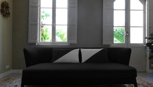 MEZZO, nouvelle collection de coussins par Benjamin Rousse