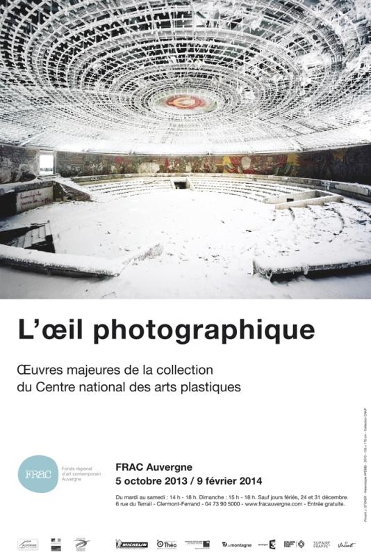 Carton d'invitation pour l'exposition du FRAC Auvergne 