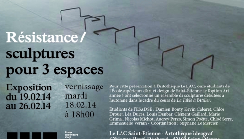 Exposition Résistance, Visuel Louis Dunbar 2013