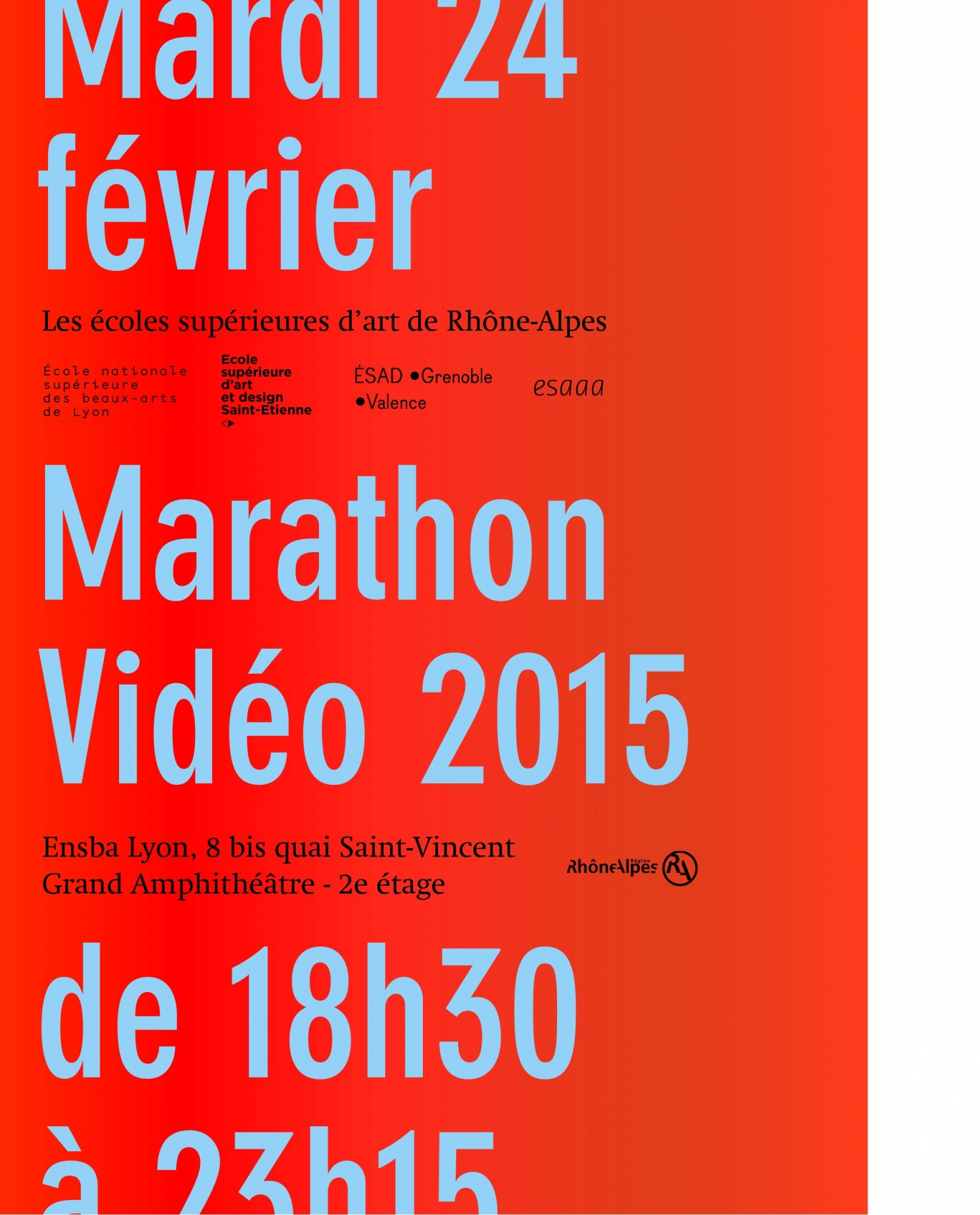 Visuel du Marathon Vidéo 2015 