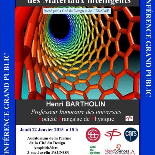 Affiche de la conférence d'Henri Bartholin