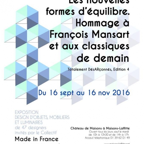 Affiche de l'exposition à Château Laffite