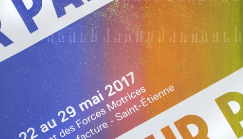 Affiche réalisée par les étudiants art 5ème année 