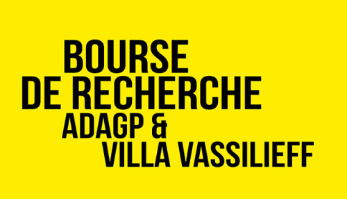 Bourse de recherche ADAGP & Villa Vassilieff