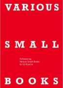 Various small books - by Ed Ruscha, MIT press