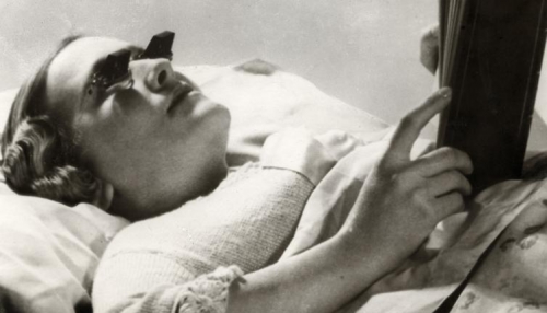 Archives nationales des Pays-Bas - Lunettes pour lire au lit, 1936