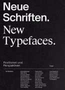 New typefaces = Neue Schriften, éditions Arthur Niggli
