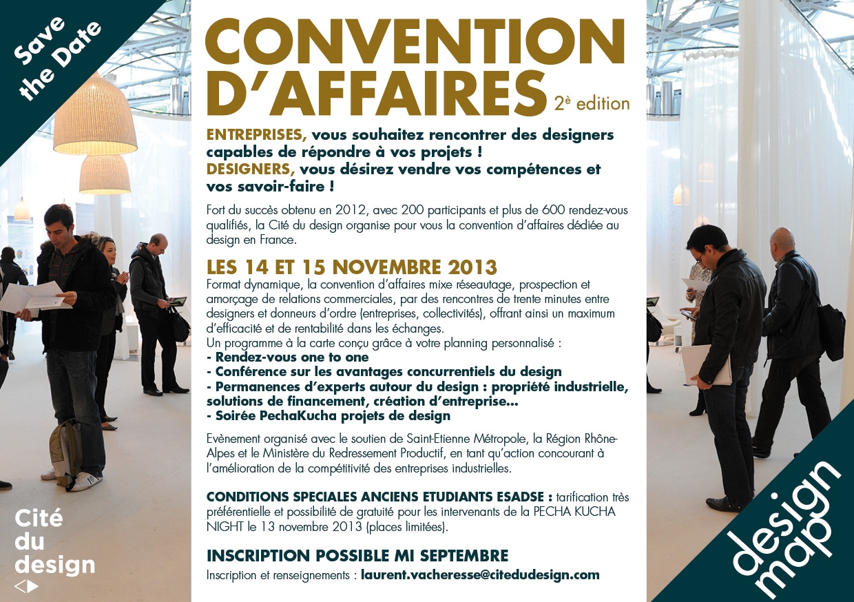 Convention d'affaires Design Map 2ème édition 