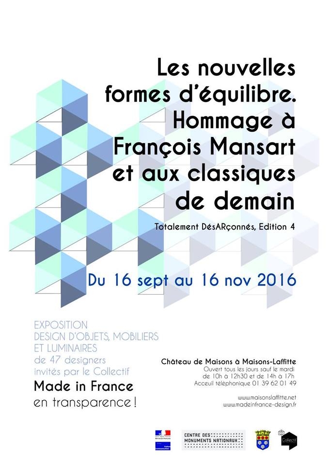 Affiche de l'exposition à Château Laffite