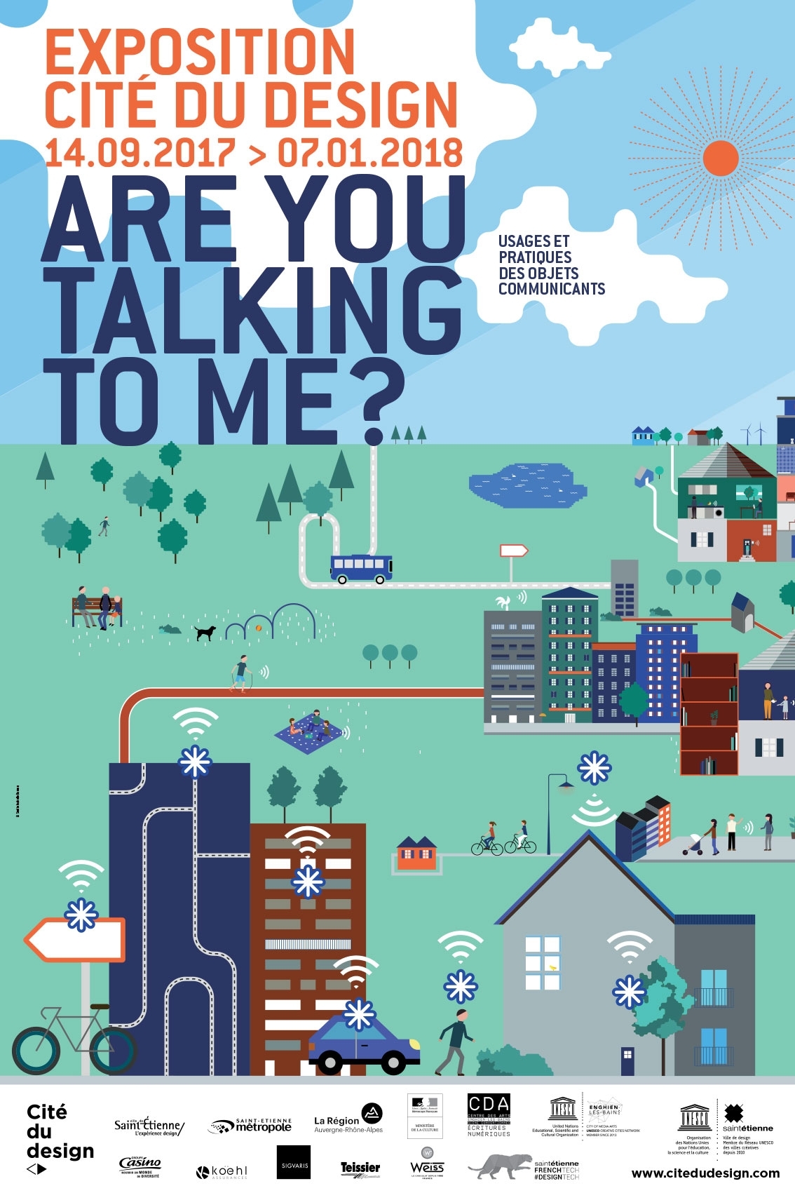 Affiche de l'exposition Are You Talking To Me ?