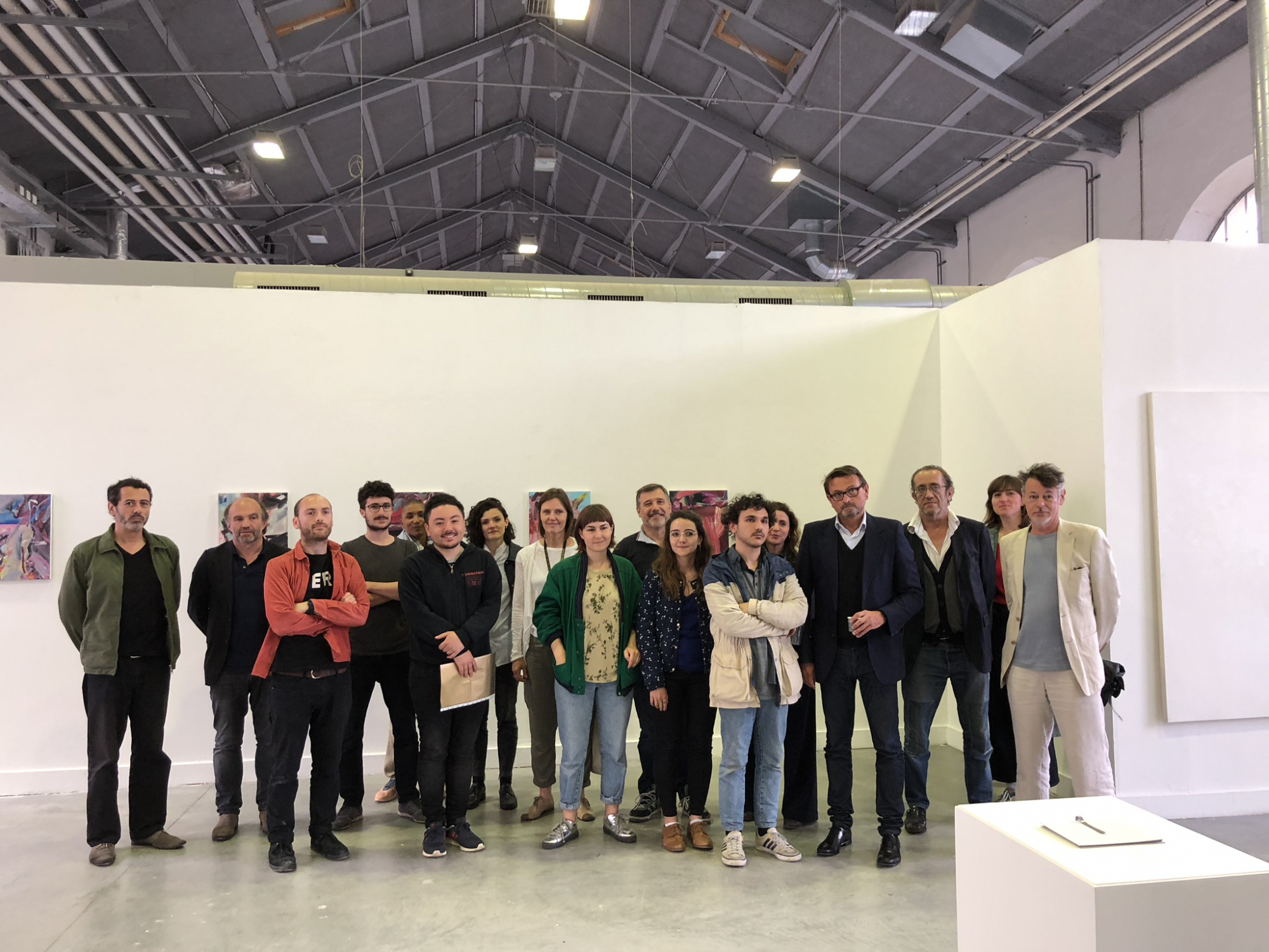 L'ensemble des participants, enseignant et le jury