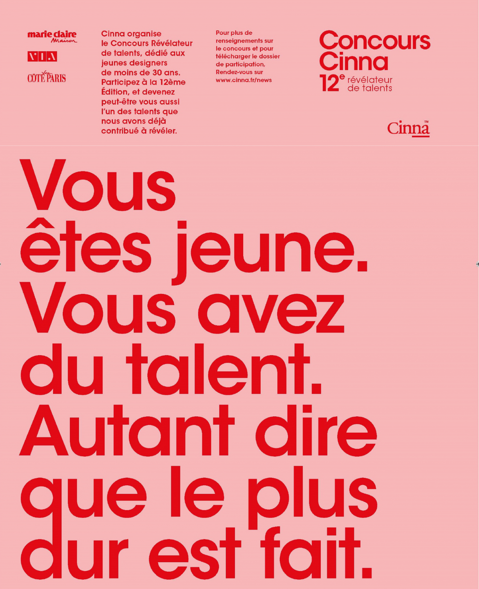 Concours CINNA 2018