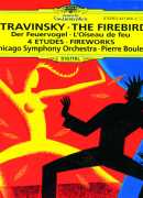 L'oiseau de feu, de Igor Stravinsky, direction Pierre Boulez, CD Deutsche Grammophon