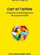 L'art et l'artiste, de Otto Rank, Payot